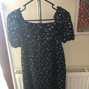 Maeve Anthro Off-the-Shoulder Dress.